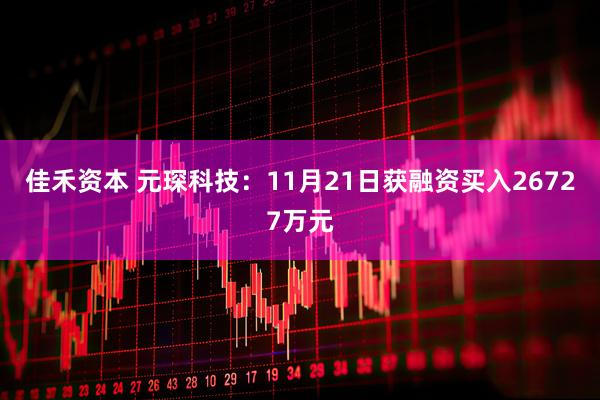 佳禾资本 元琛科技：11月21日获融资买入26727万元